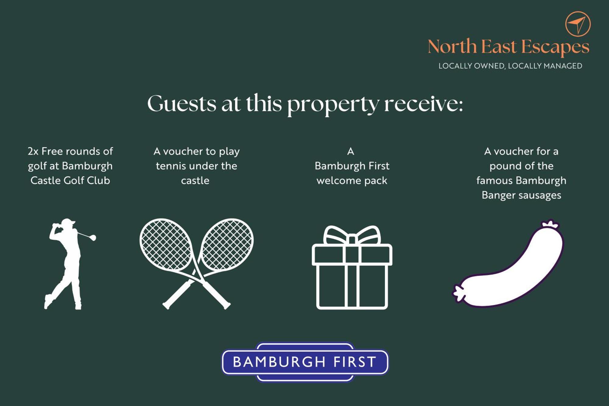 Holiday home Dairy - North East Escapes Bamburgh